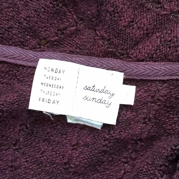 Anthropologie Saturday Sunday Athens Open Front Knit Cardigan - Picture 3 of 3